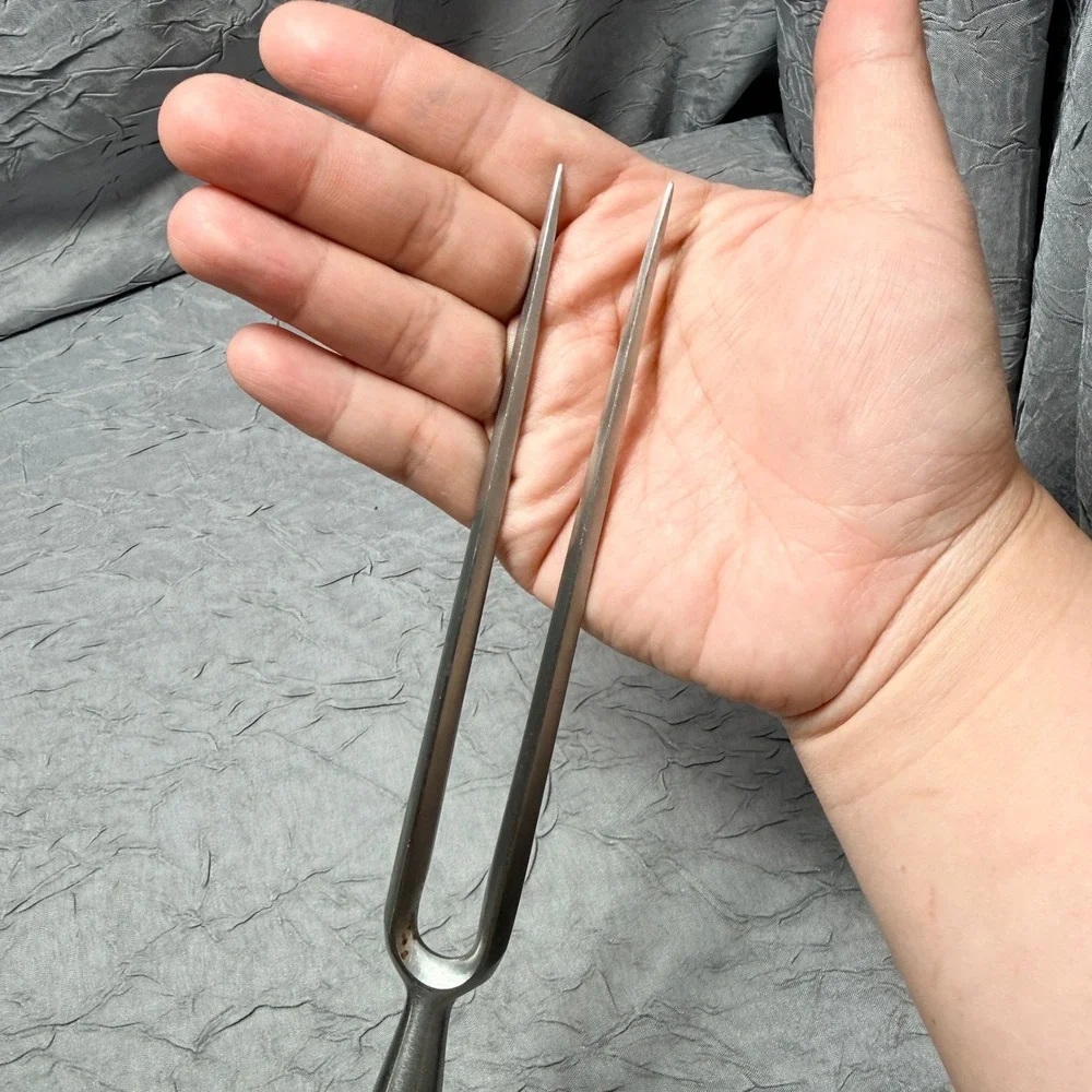 JA Henckels Friodur Inox Germany Meat Carving Fork Triple Rivet Wood Handle